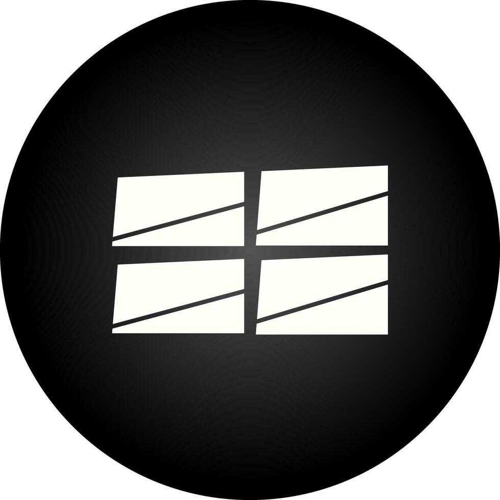 icono de vector de ventanas