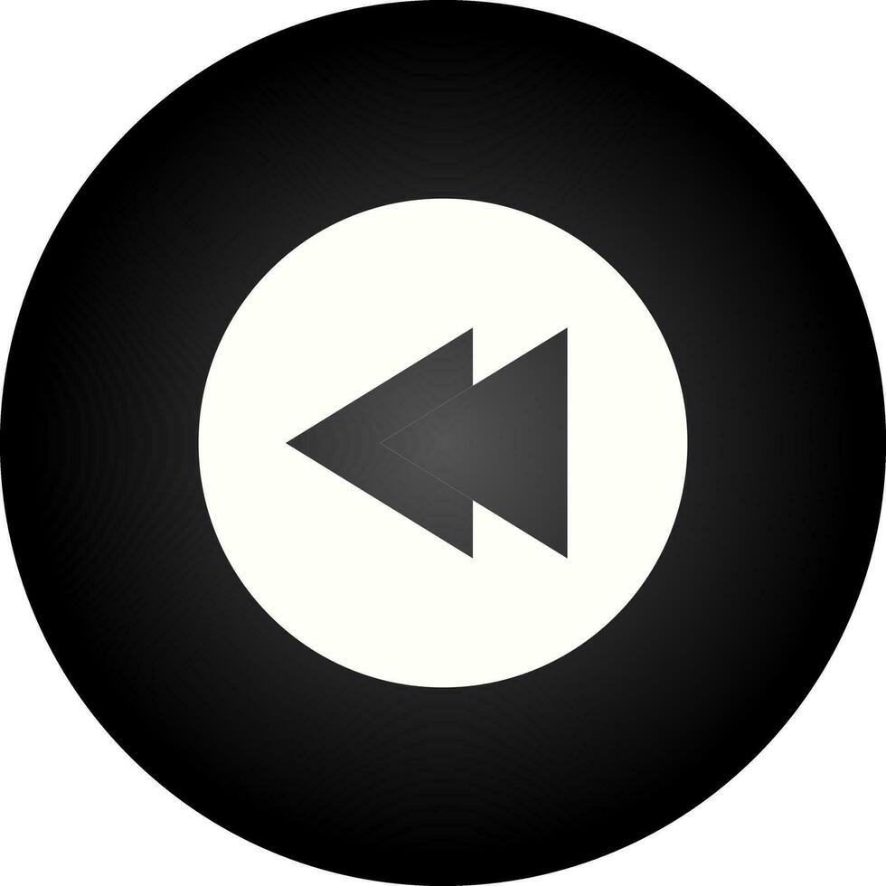Previous Track Vector Icon