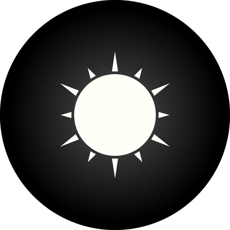 Sun Vector Icon