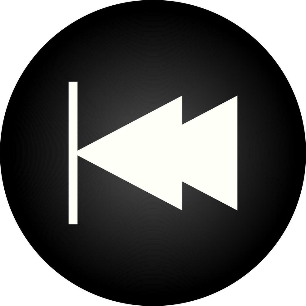 Move to Start Vector Icon