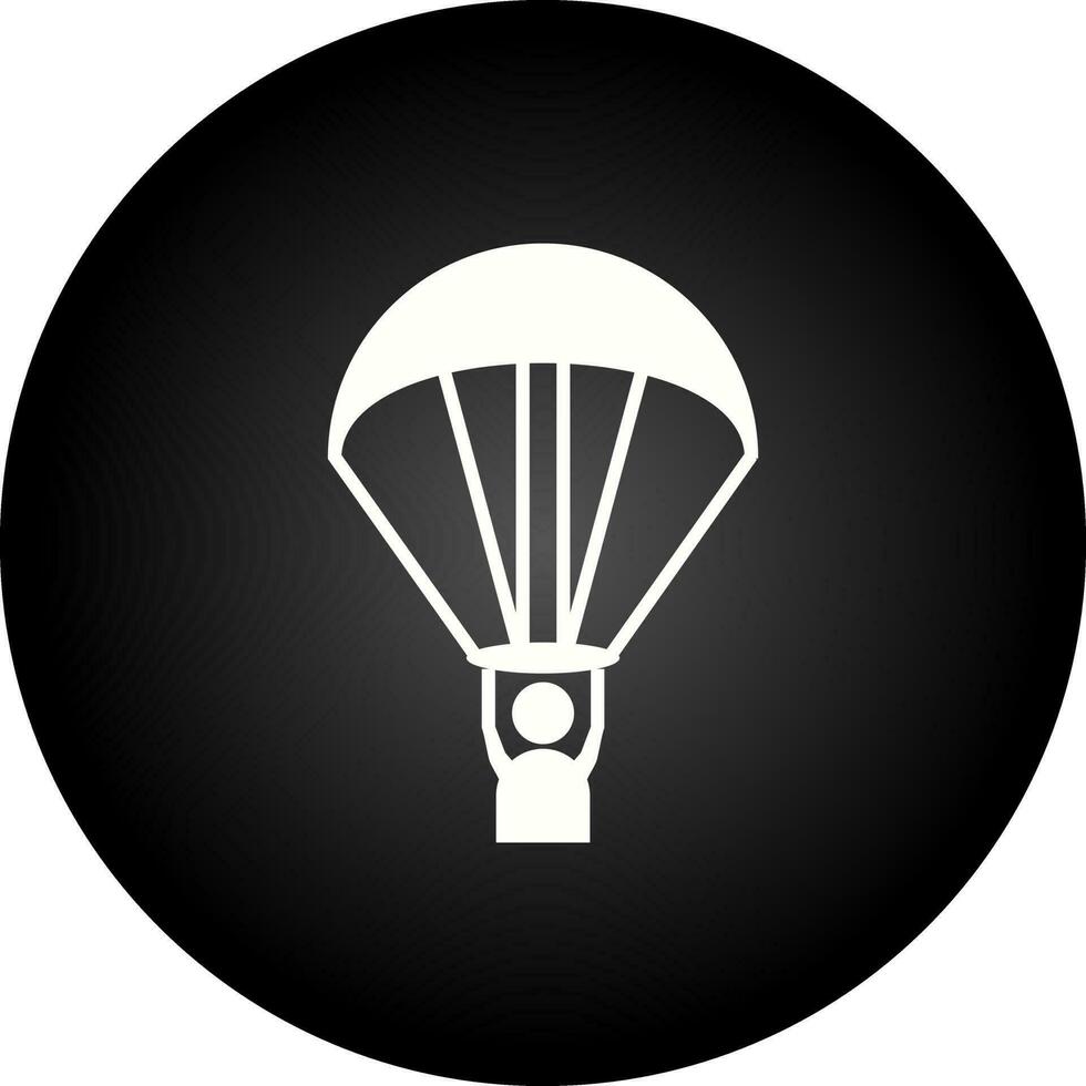 Paragliding Vector Icon