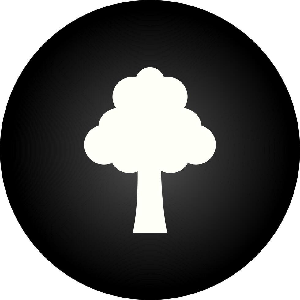 icono de vector de árbol