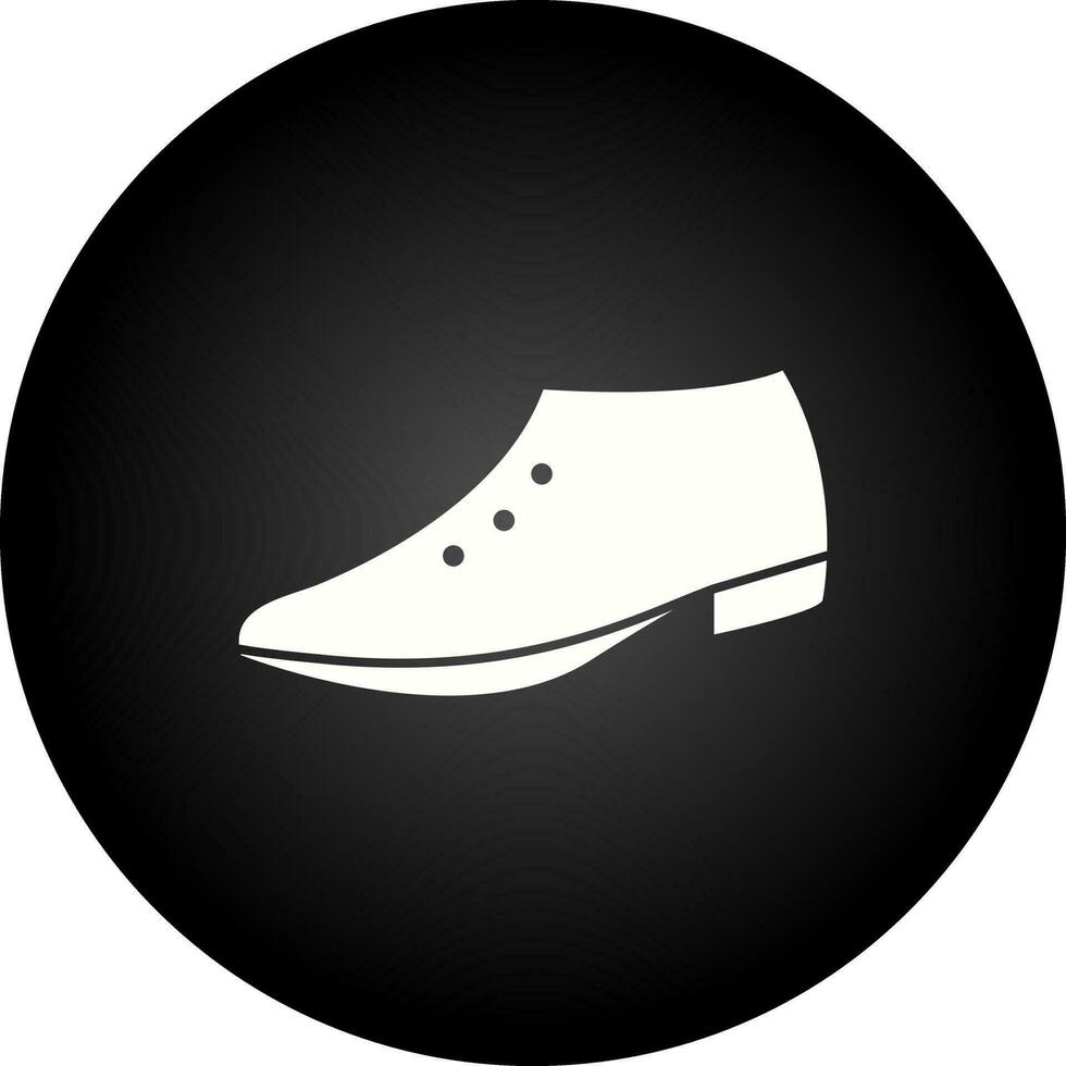 icono de vector de zapatos formales