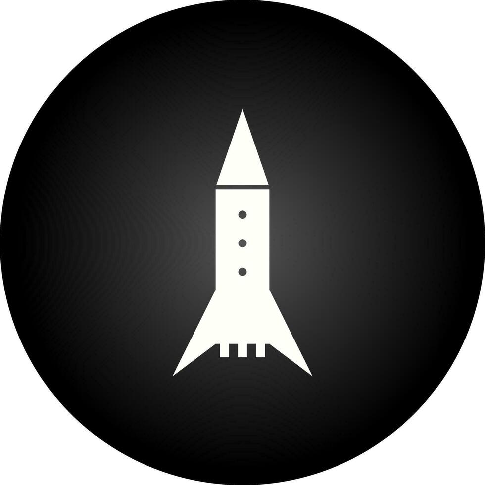 Space Rocket Vector Icon