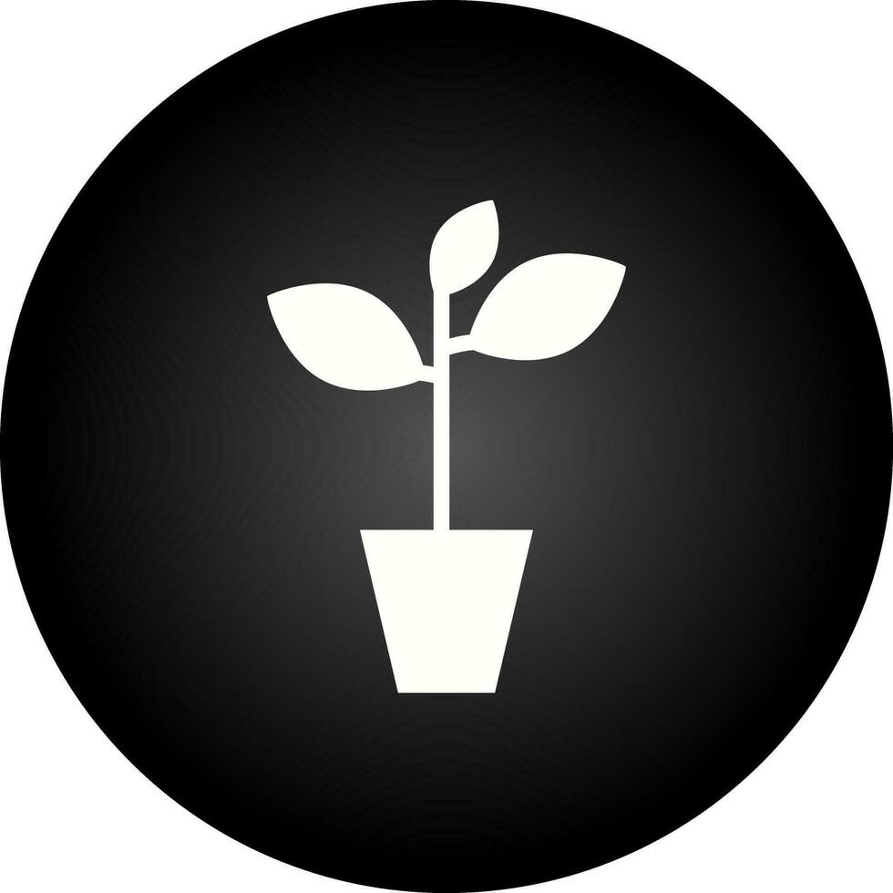 icono de vector de planta