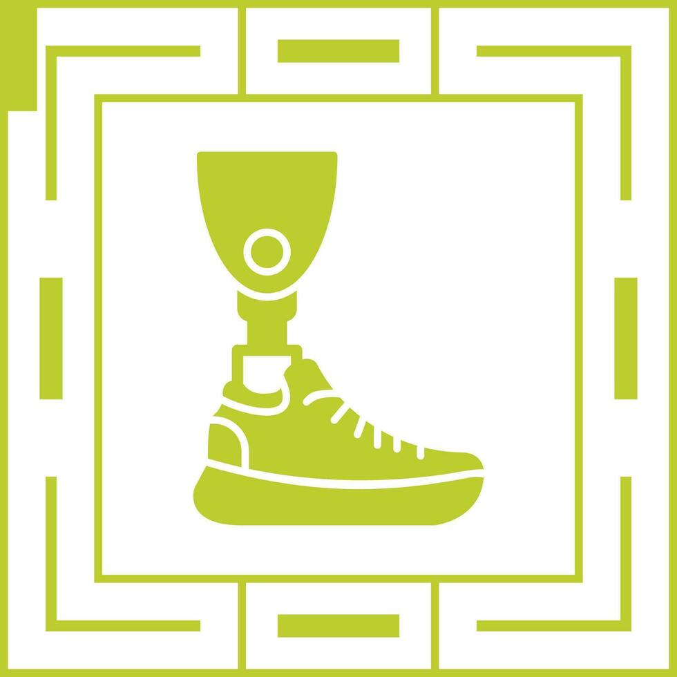 Prosthesis Unique Vector Icon