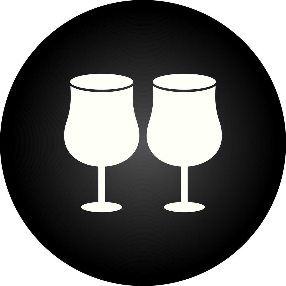 Party Glasses Vector Icon