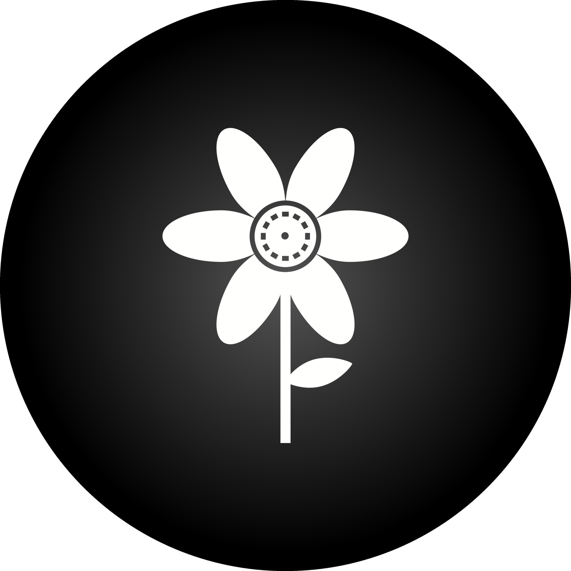 Flower Vector Icon 23347443 Vector Art at Vecteezy
