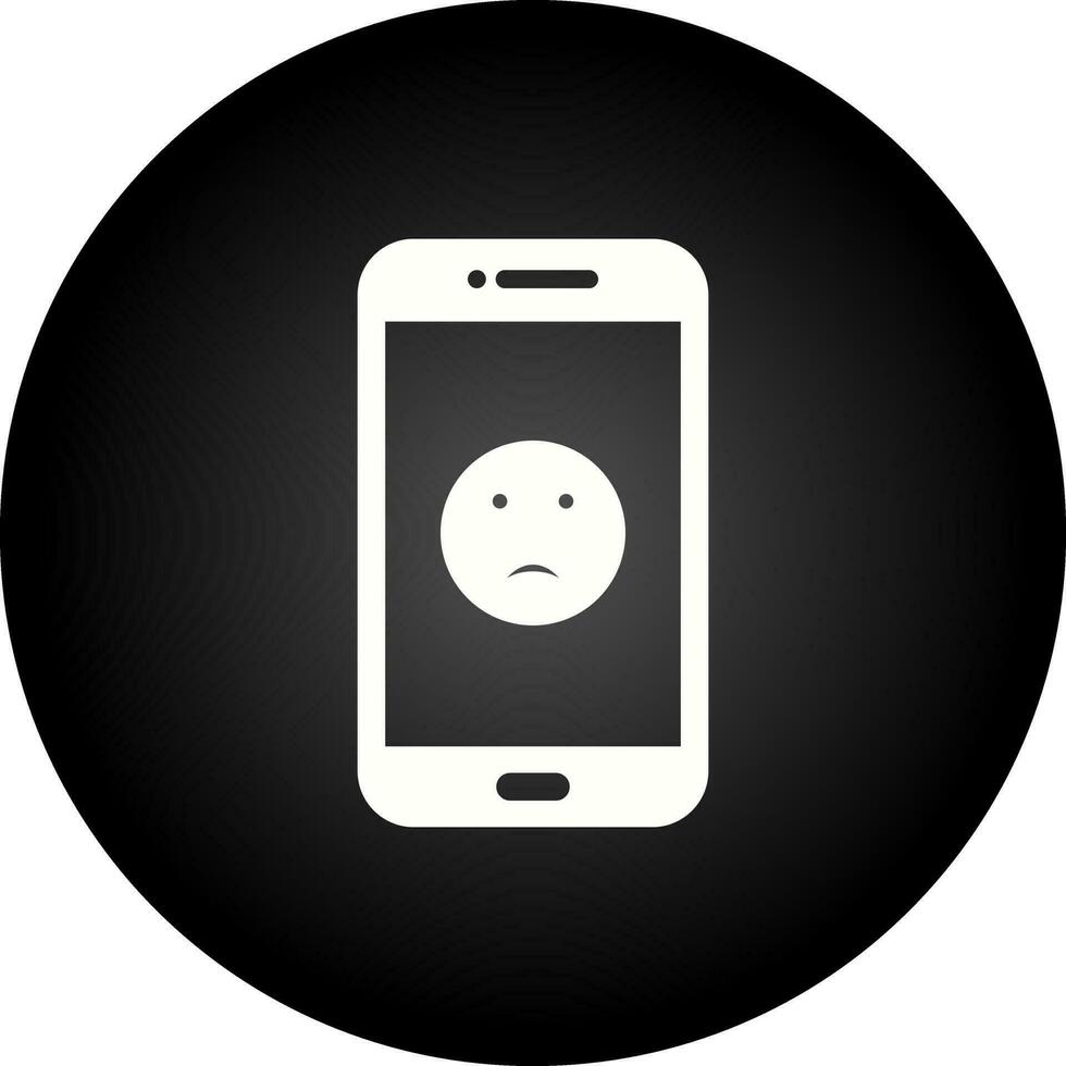 Sad Face Vector Icon