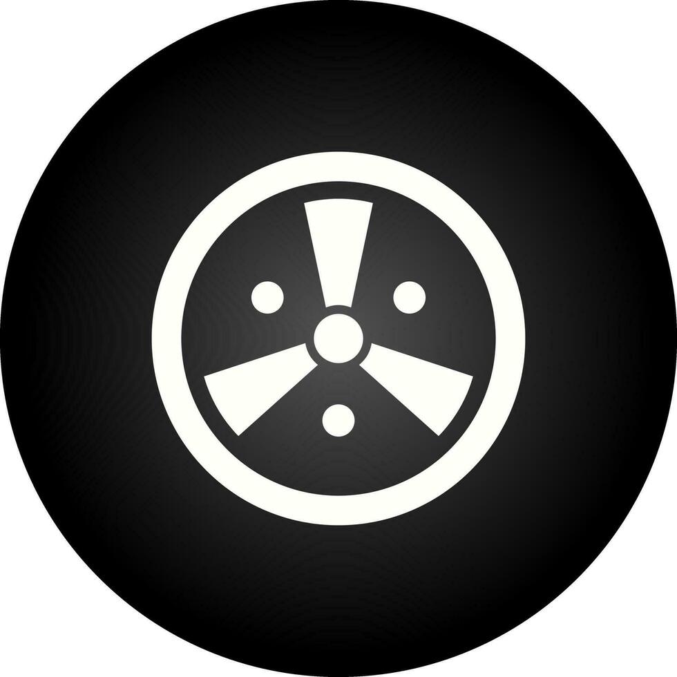 Radiation Vector Icon