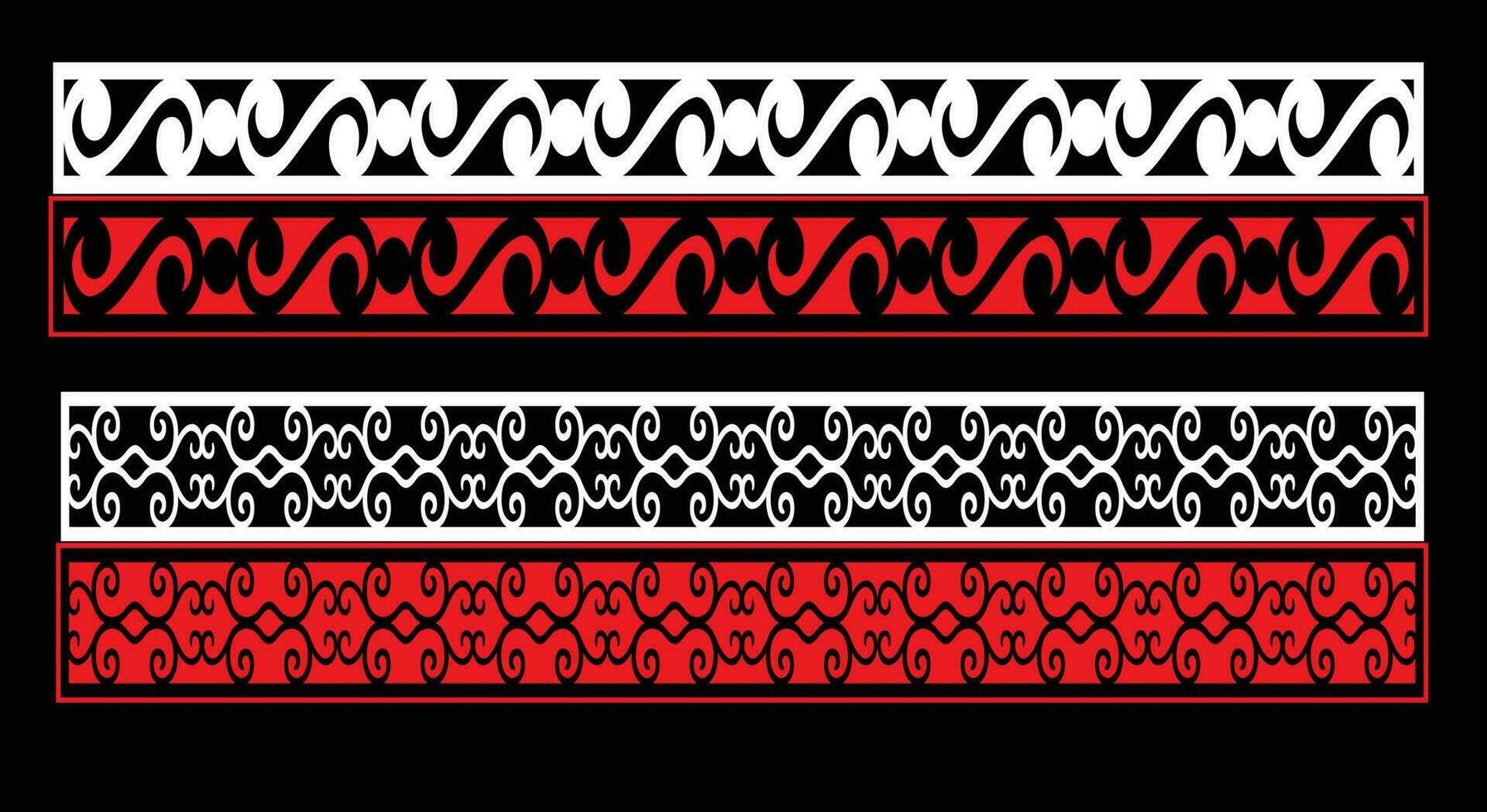 Decorative wall panels set Jali design for graphic and plywood,partition, foam, acrylic and CNC machine cutting. vector
