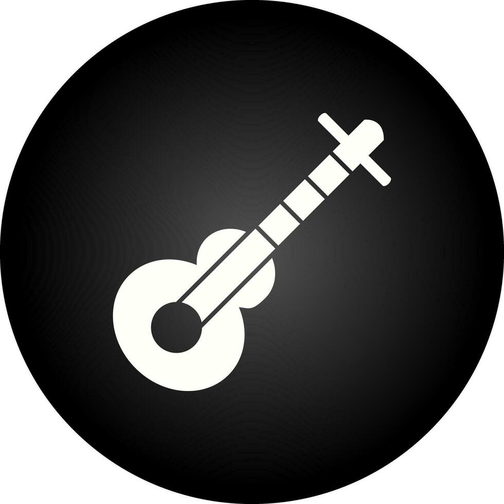 icono de vector de guitarra