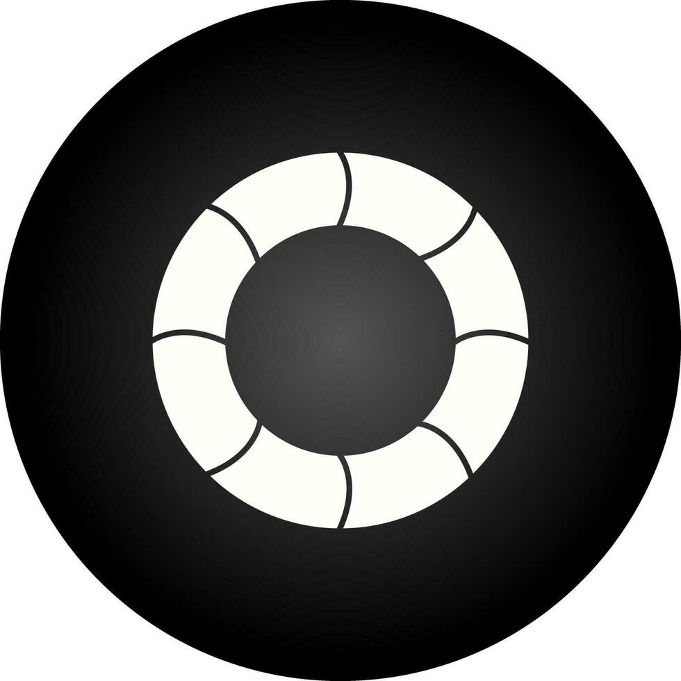 Swimming Tire Vector Icon