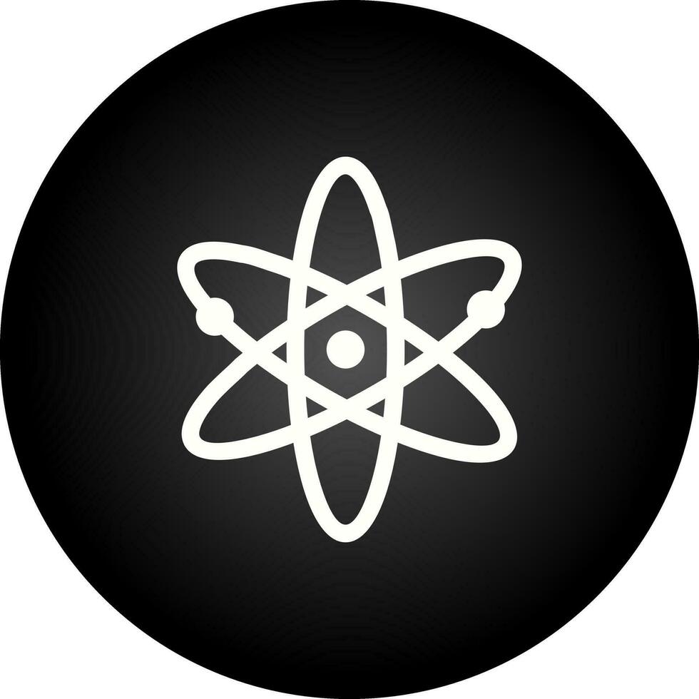 Atomic Structure Vector Icon