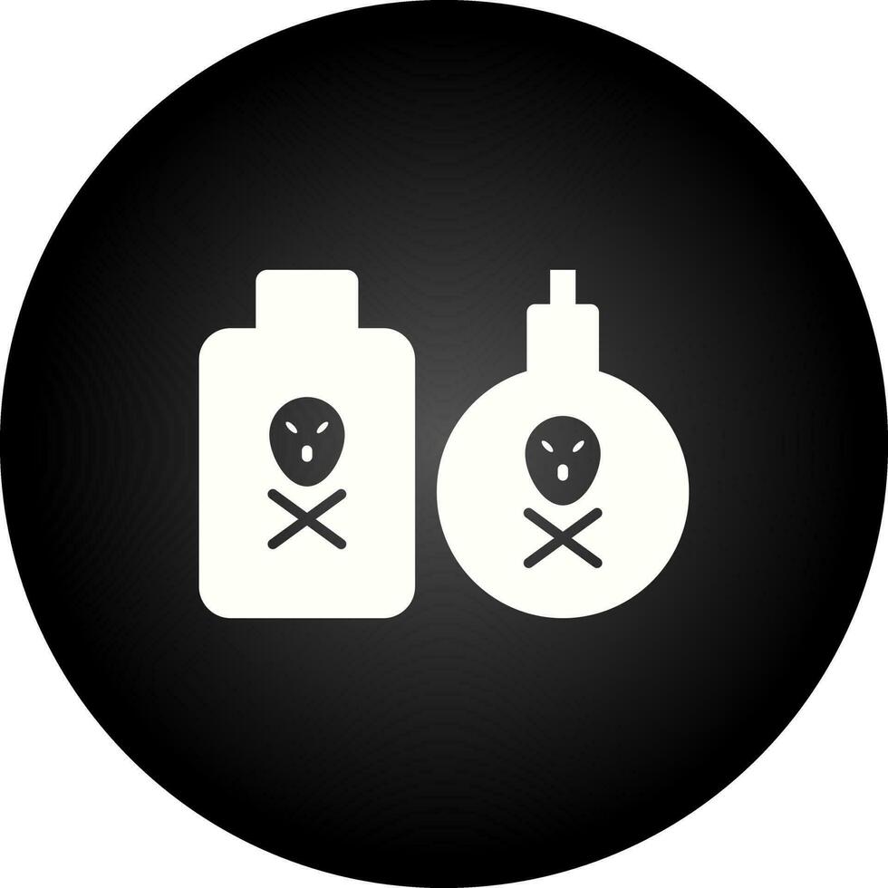 Poisonous Chemicals Vector Icon