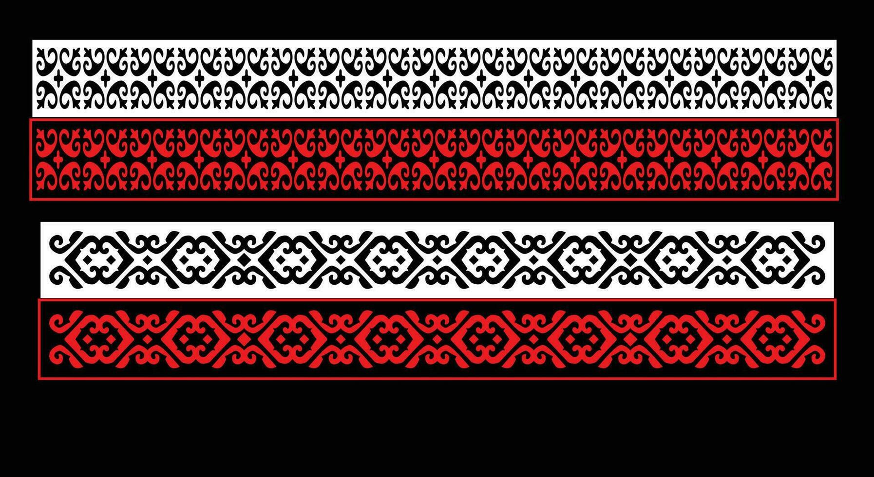 Decorative wall panels set Jali design CNC pattern, laser cutting pattern, router CNCcutting.Jali Laser cut decorative panel set with lace pattern. vector
