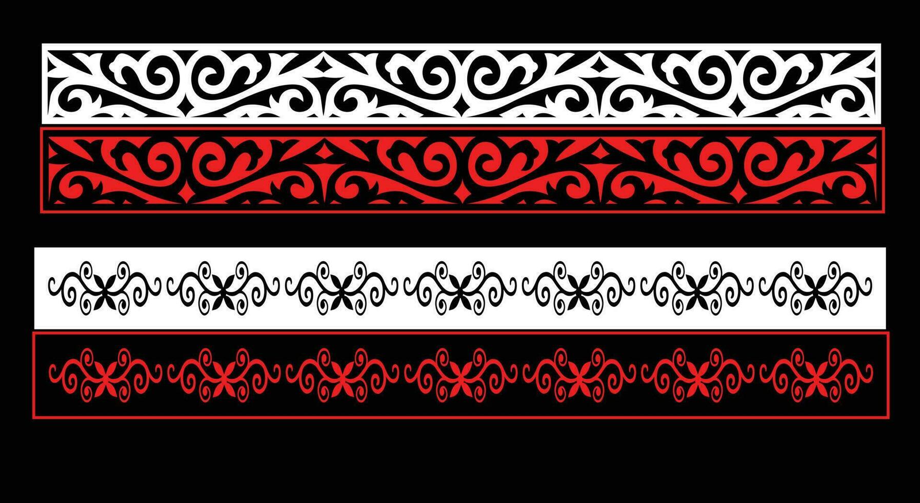 Decorative wall panels set Jali design CNC pattern, laser cutting pattern, router CNCcutting.Jali Laser cut decorative panel set with lace pattern. vector