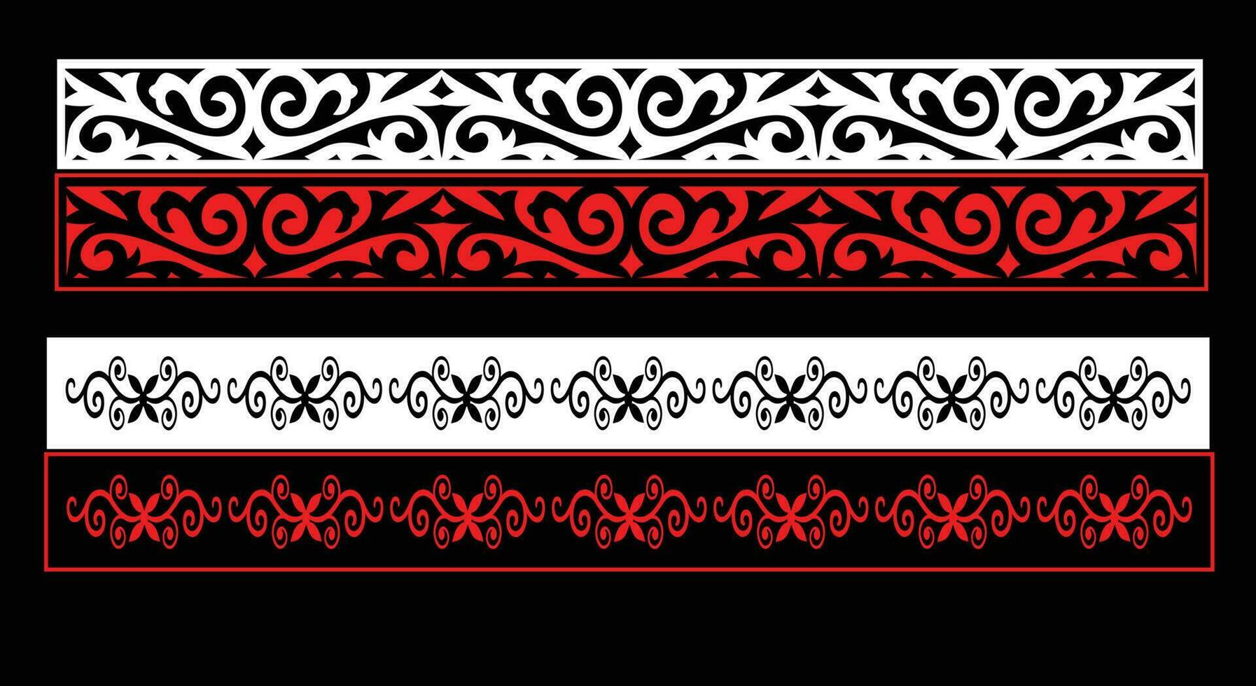 Decorative wall panels set Jali design CNC pattern, laser cutting pattern, router CNCcutting.Jali Laser cut decorative panel set with lace pattern. vector