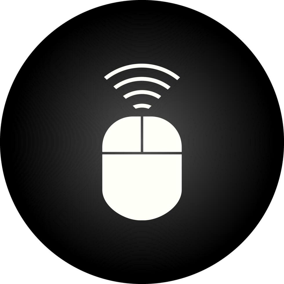 Wireless input device Vector Icon