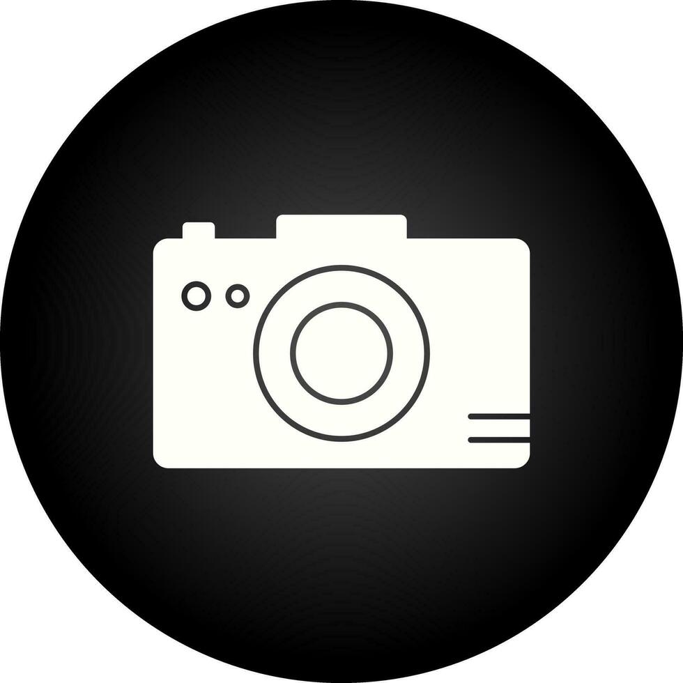icono de vector de cámara de fotografía