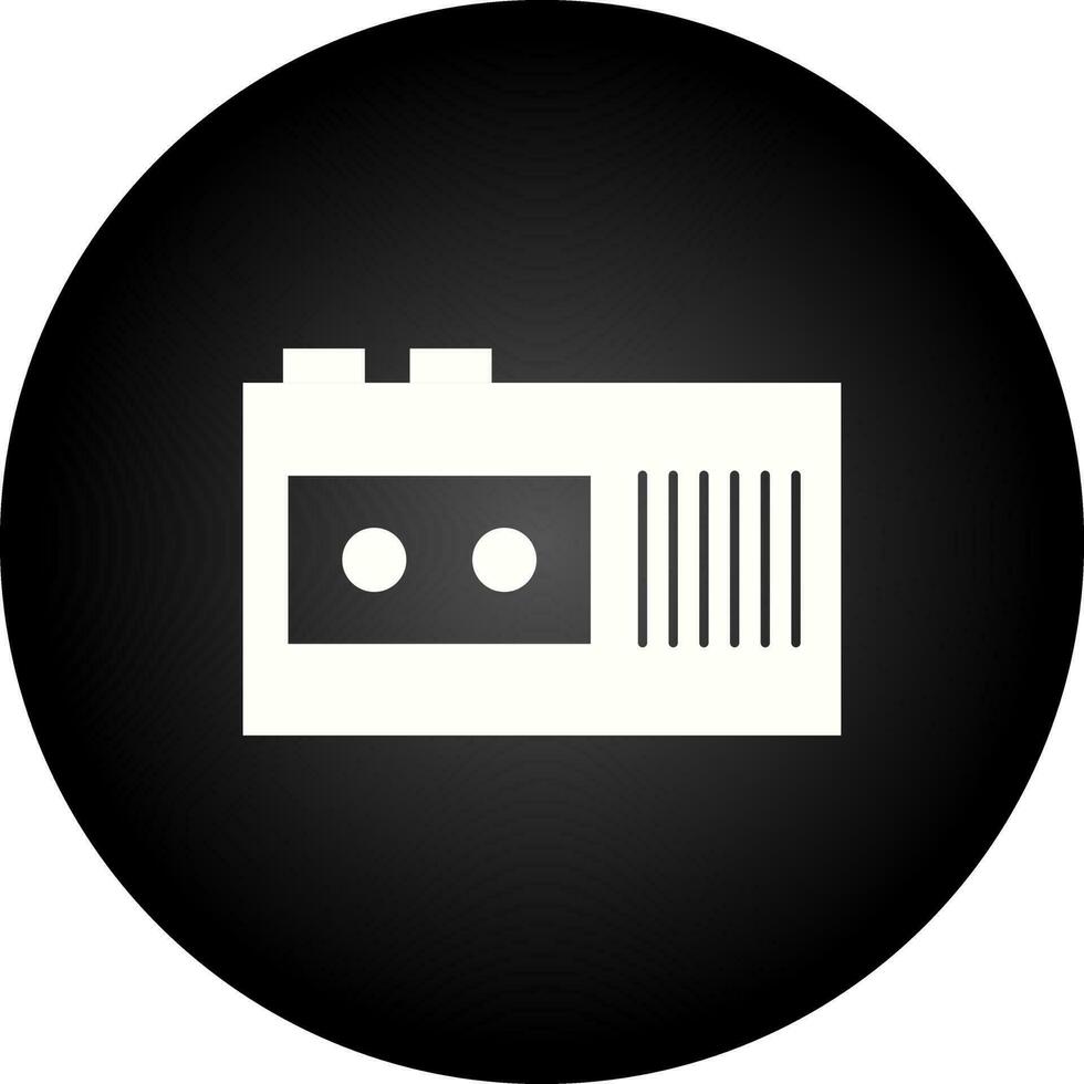 Tape Recorder Vector Icon