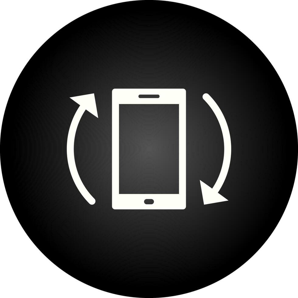 Auto rotation Vector Icon