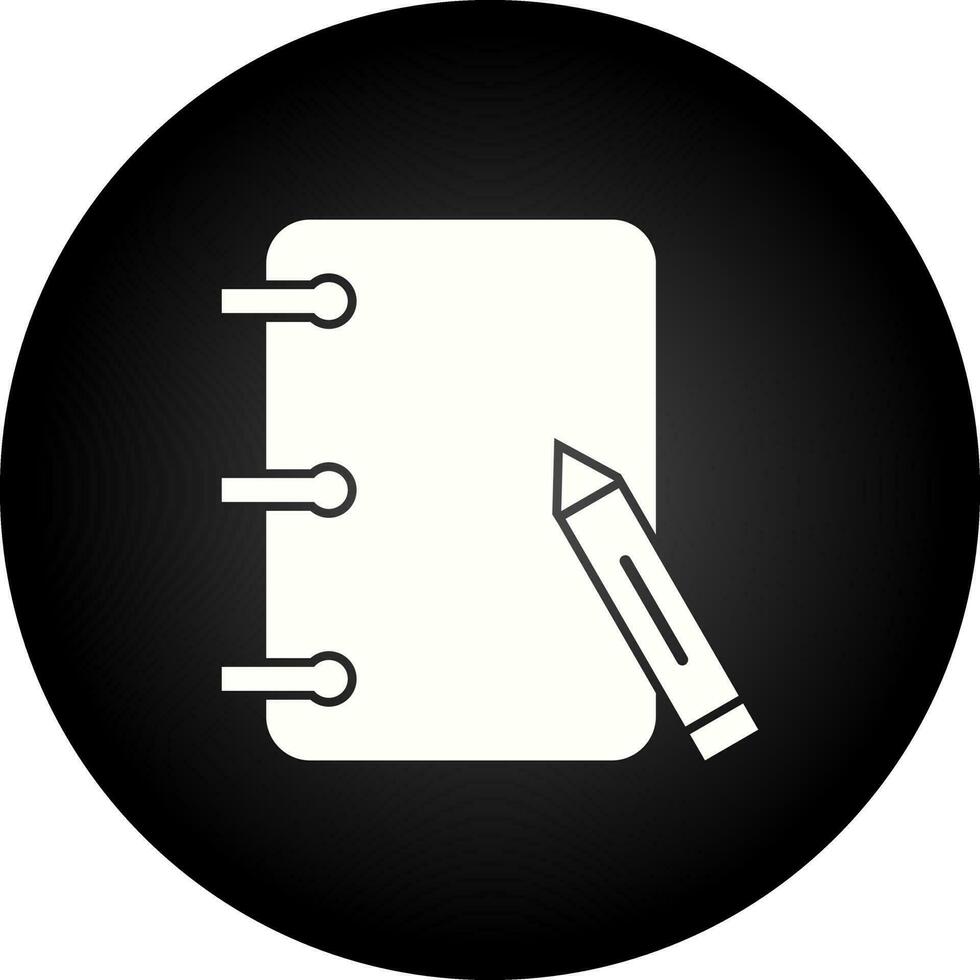 Paper and Pencils Vector Icon