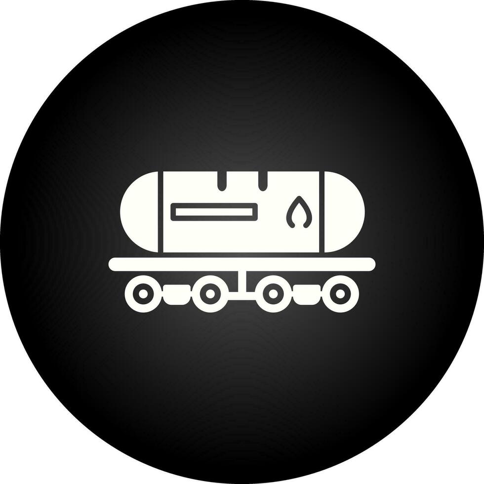 Tank Wagon Vector Icon