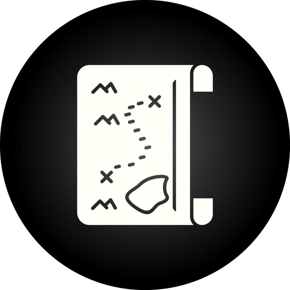 Pirate Map Vector Icon