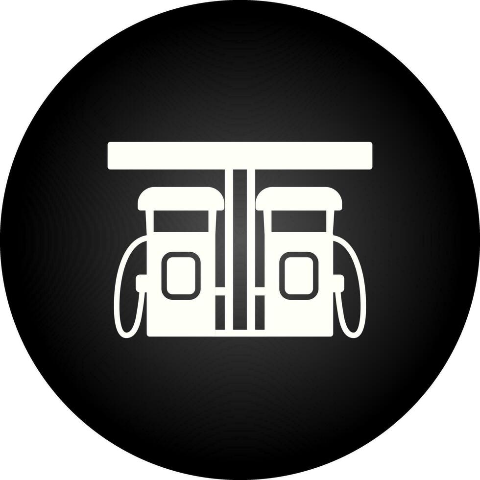 Petrol Station Vector Icon