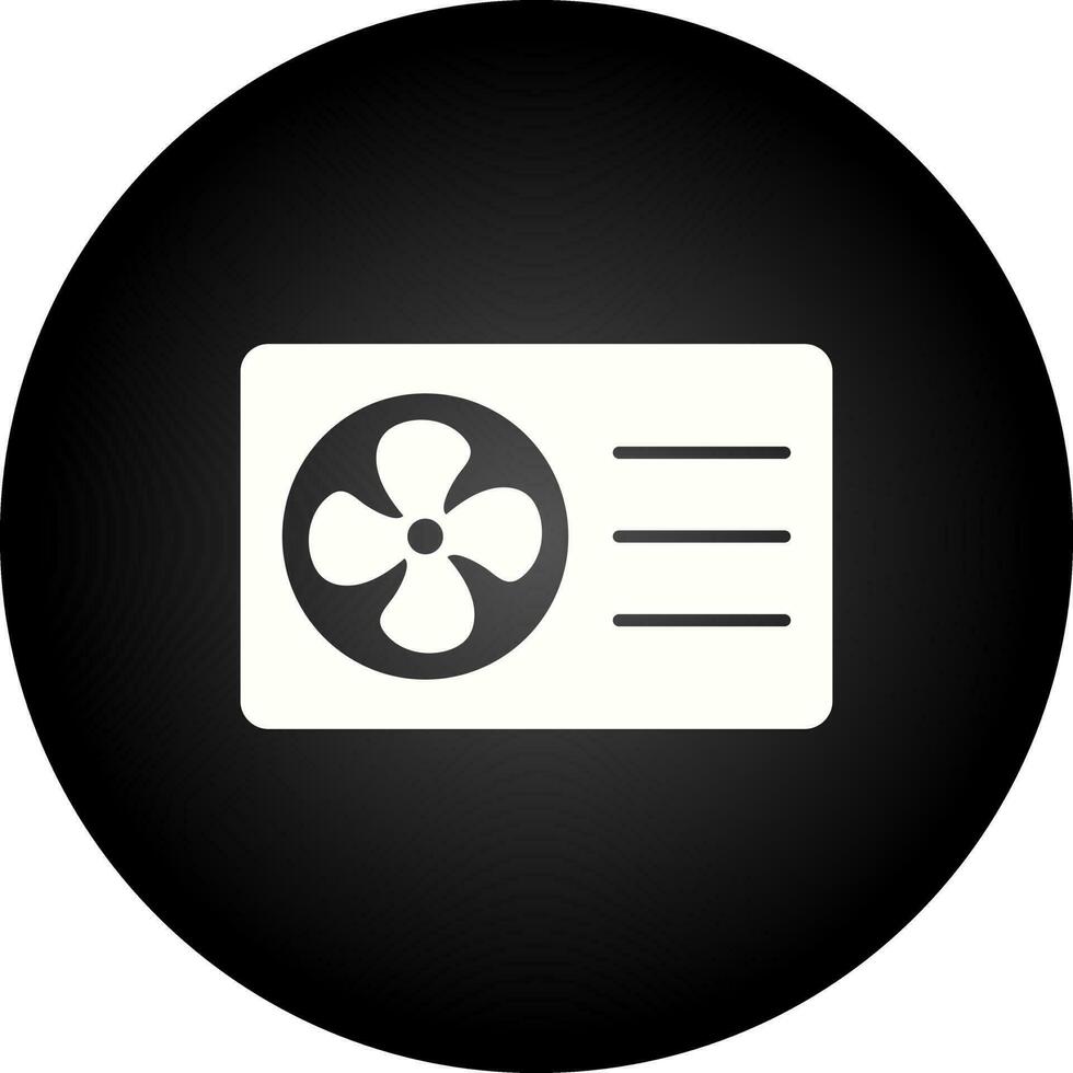 AC Outside Unit Vector Icon