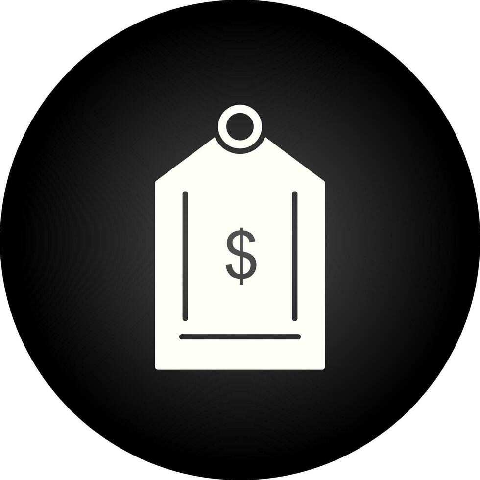 Dollar Tag Vector Icon