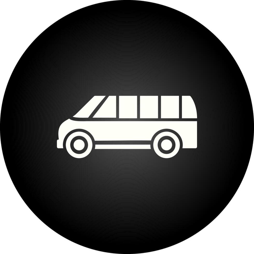 Delivery Bus Vector Icon