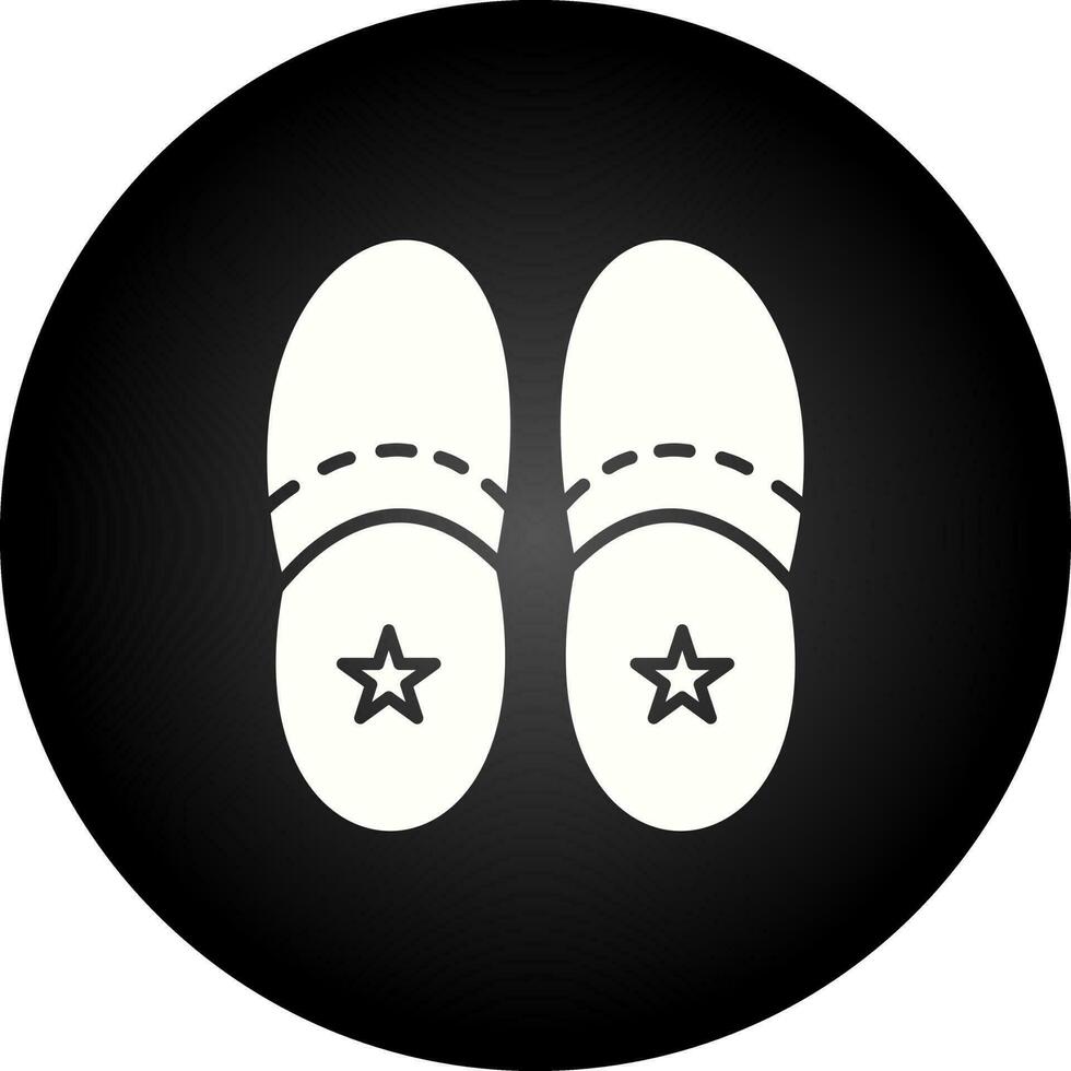 icono de vector de zapatillas