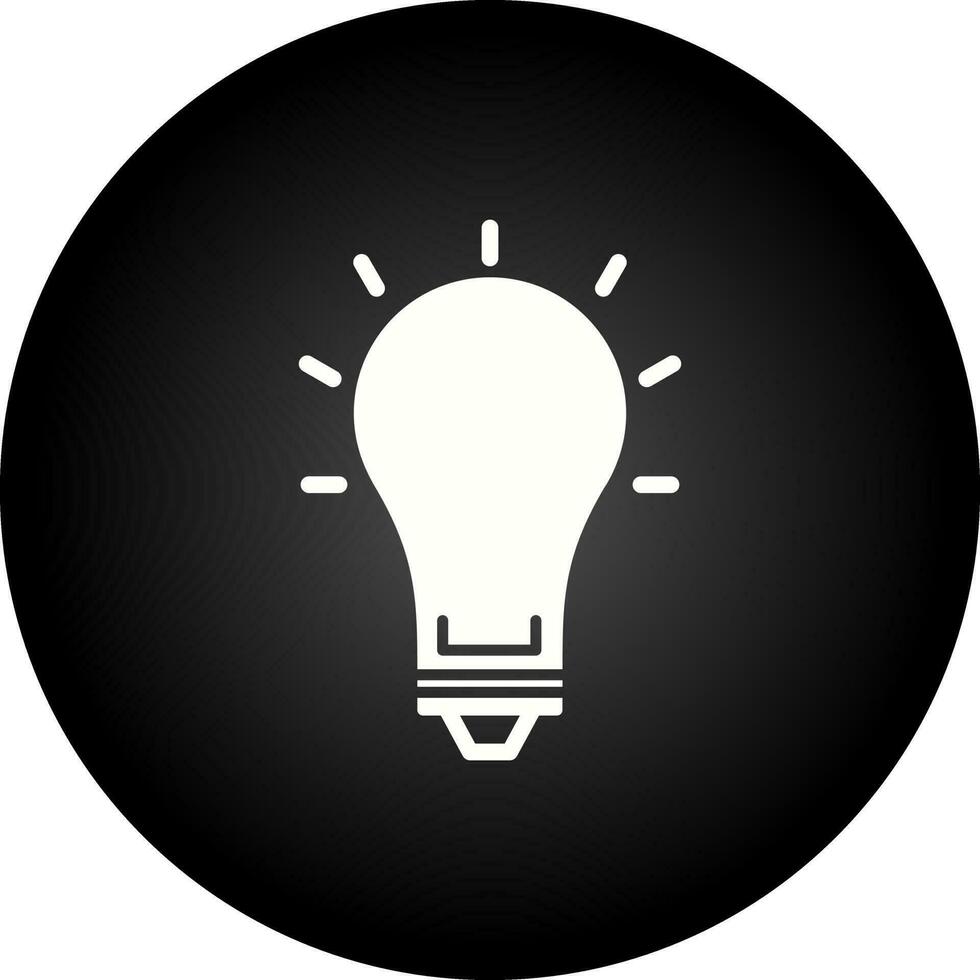 Electric Bulb Vector Icon