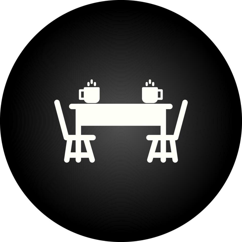 Dining Table Vector Icon