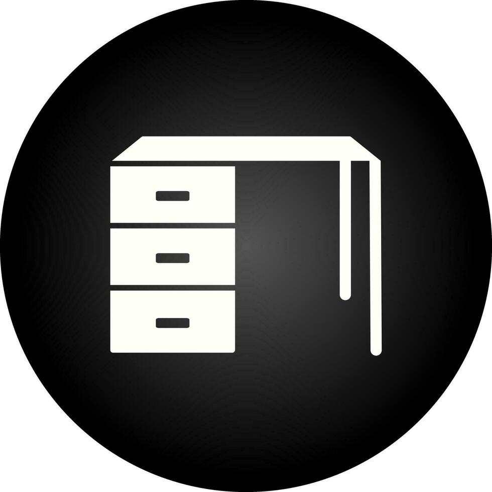 Working Table Vector Icon
