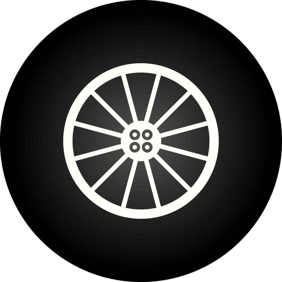 Wheel Vector Icon