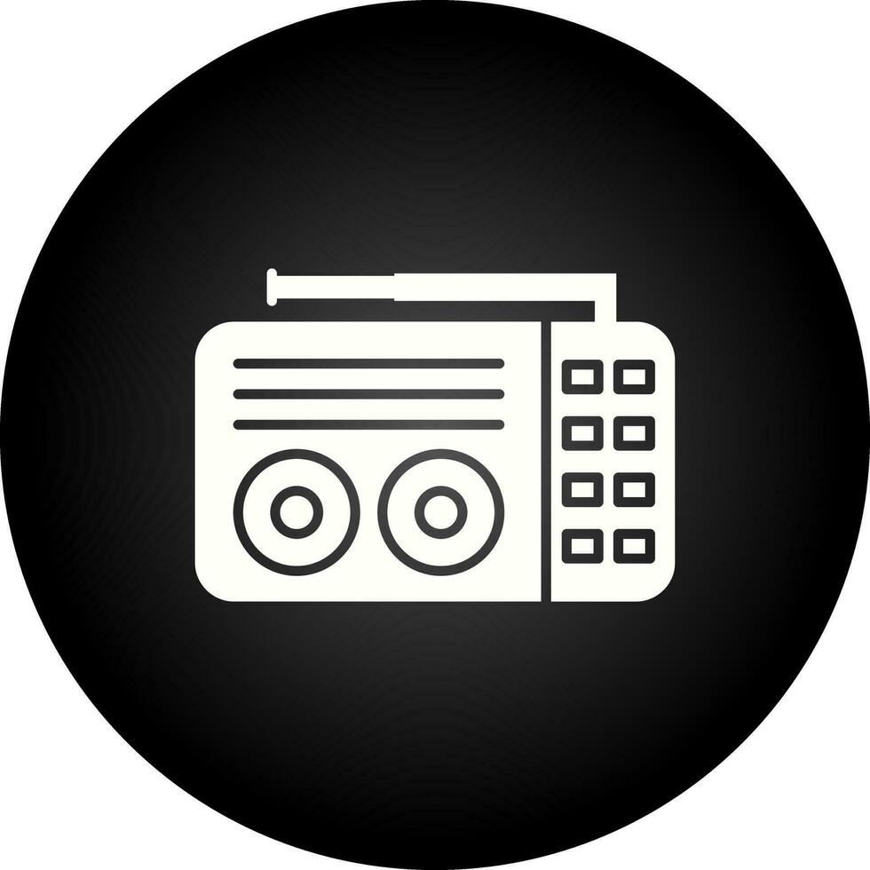 Old Radio Vector Icon