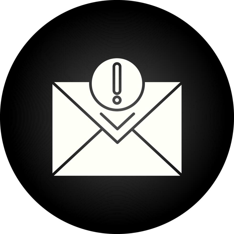 Urgent Mail Vector Icon