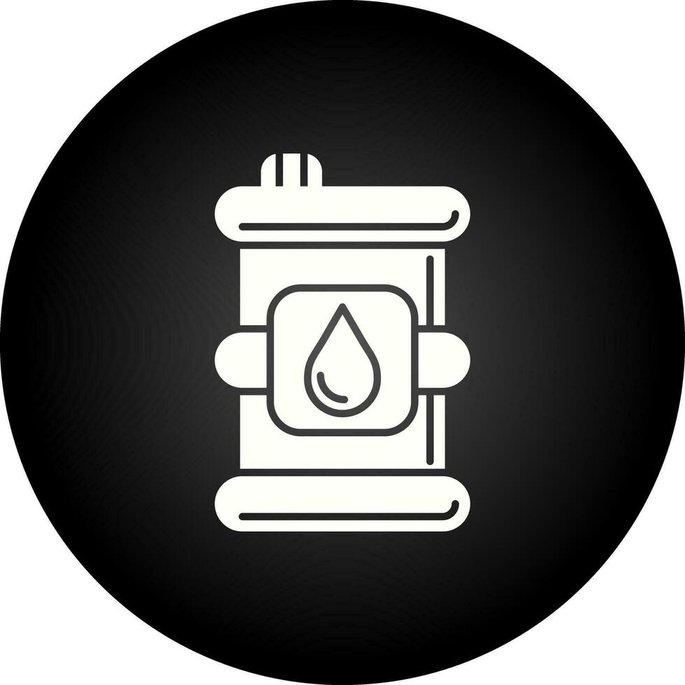 icono de vector de barril de petróleo