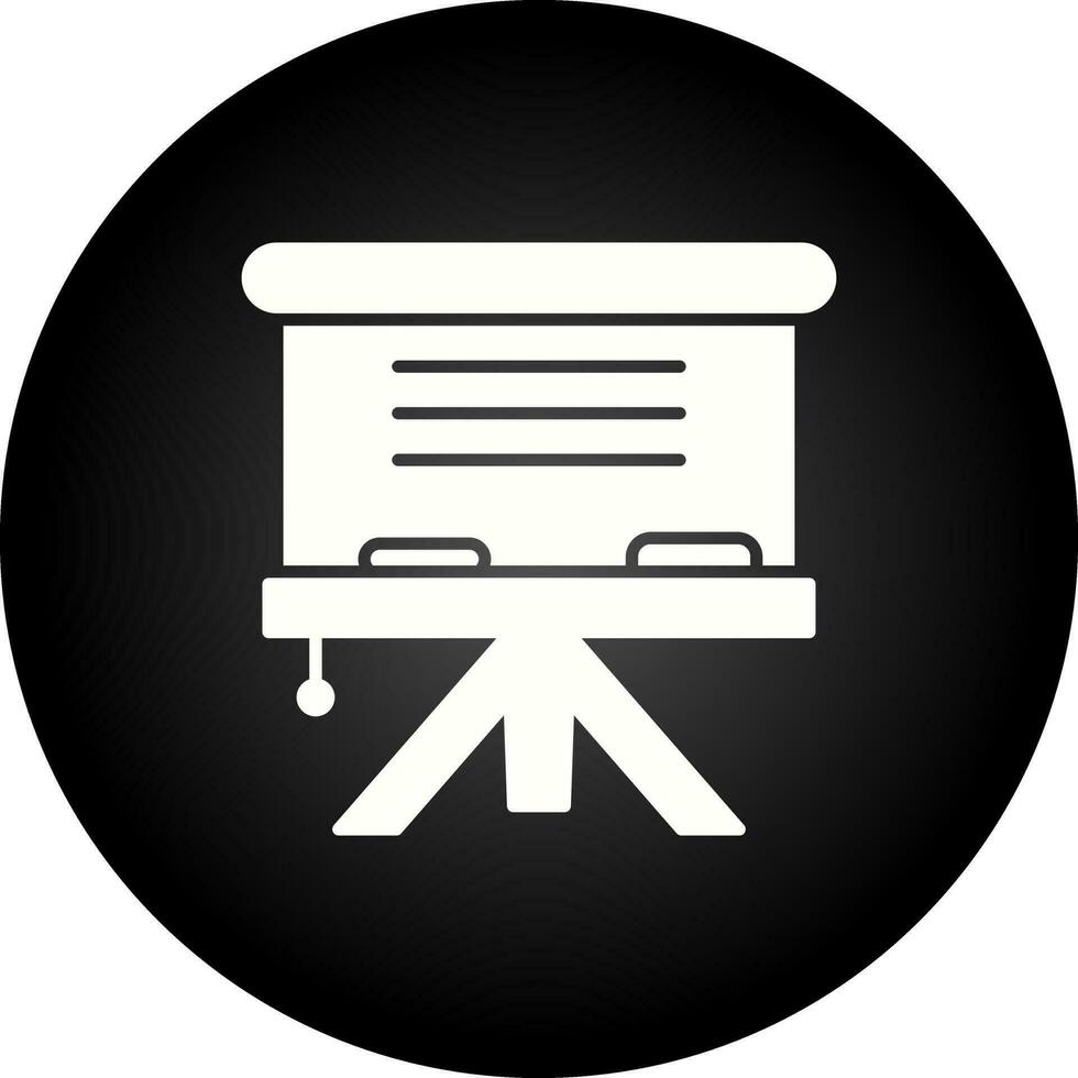 Whiteboard Vector Icon