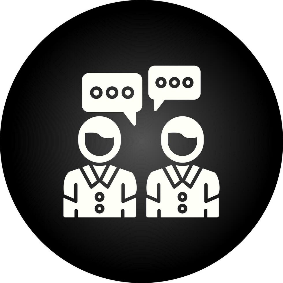 Conversation Vector Icon