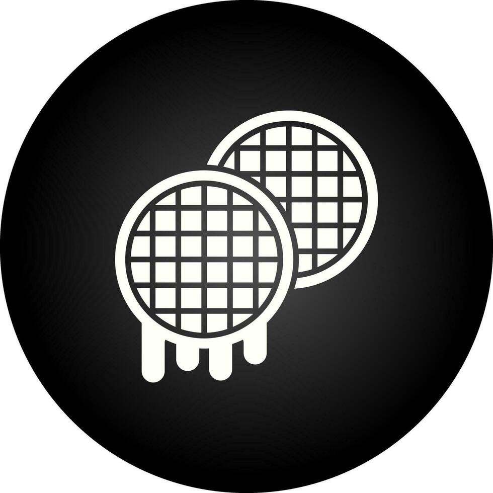 Waffle Vector Icon