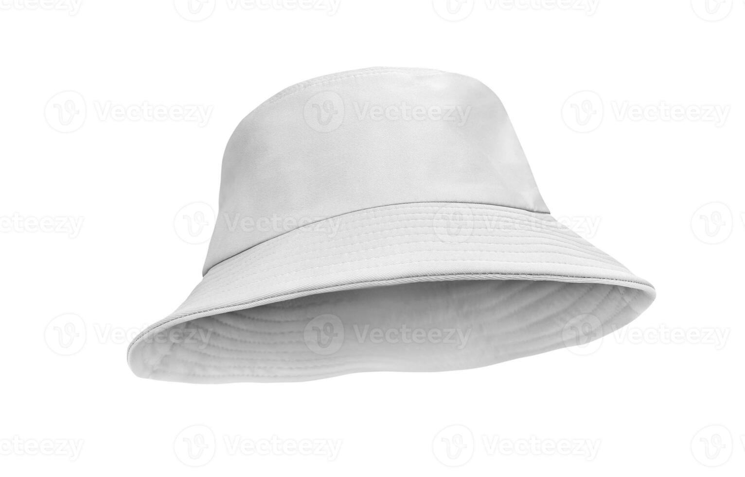 White bucket hat isolated on white background 23349112 Stock Photo at