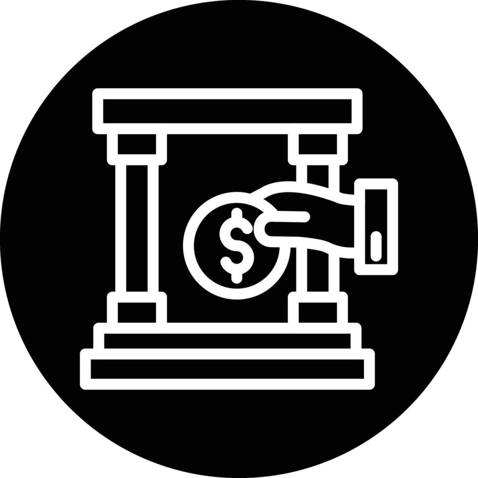 Deposit Vector Icon Design