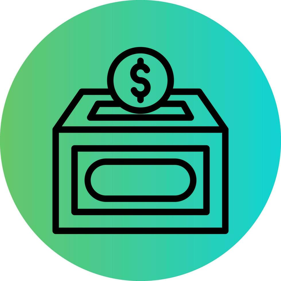 Donation Vector Icon Design