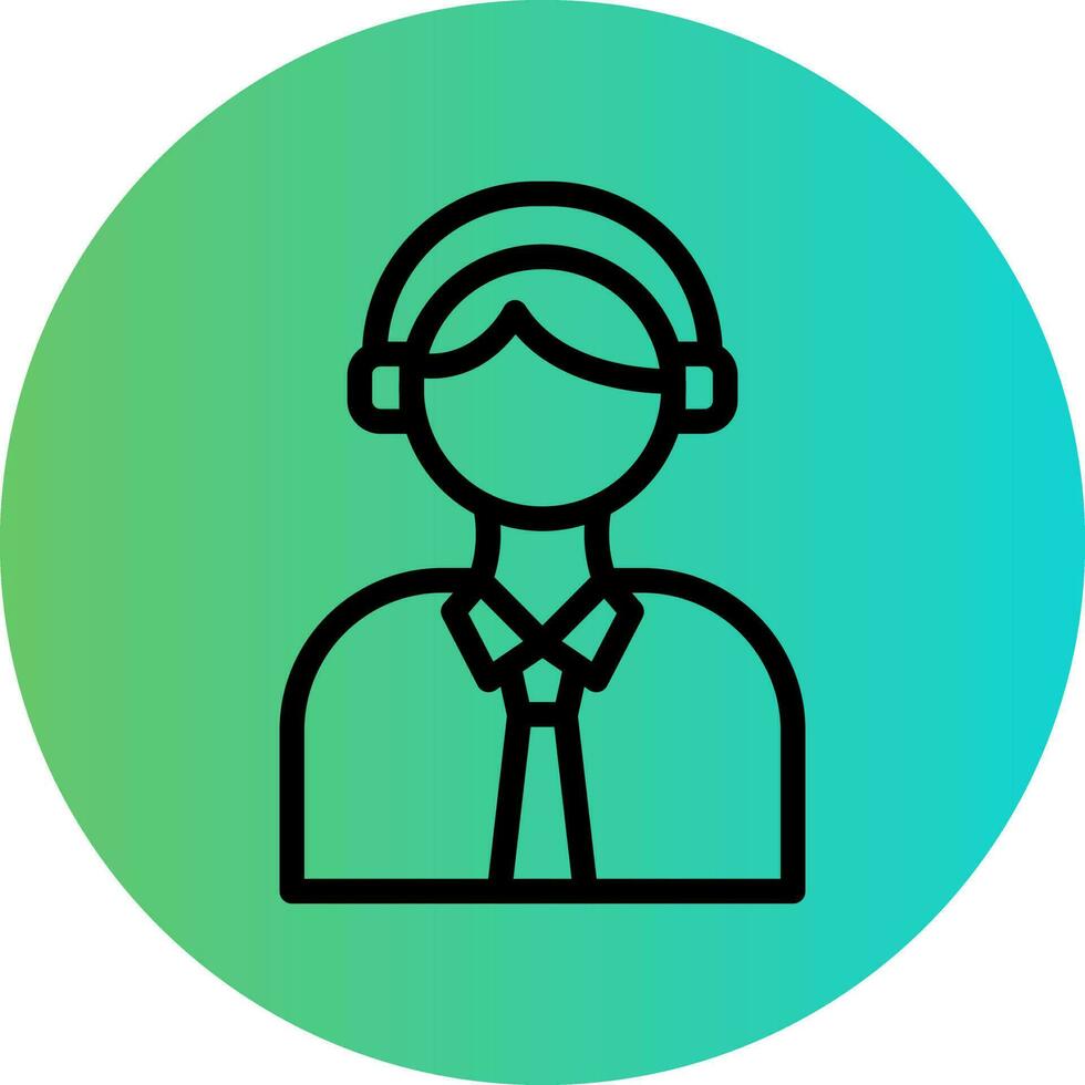 Agent Vector Icon Design