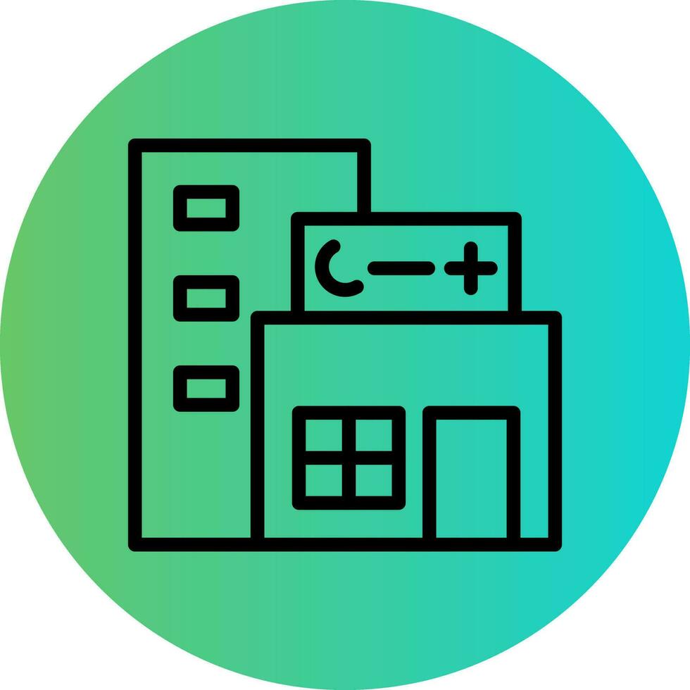 Hospital Vector Icon Design