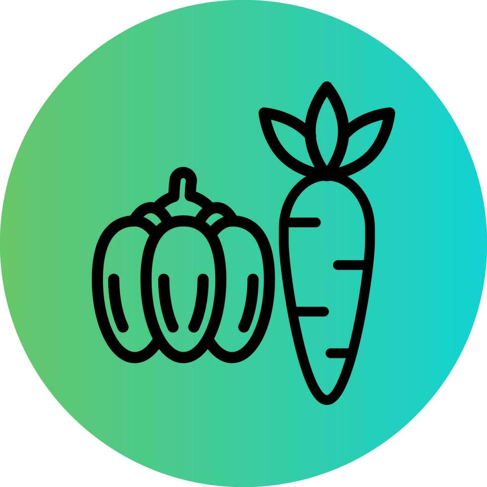 Vegeatable Vector Icon Design